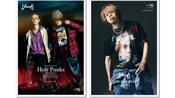 TAKUMA(10-FEET)がモデルを務めるglamb (グラム)より、Spring